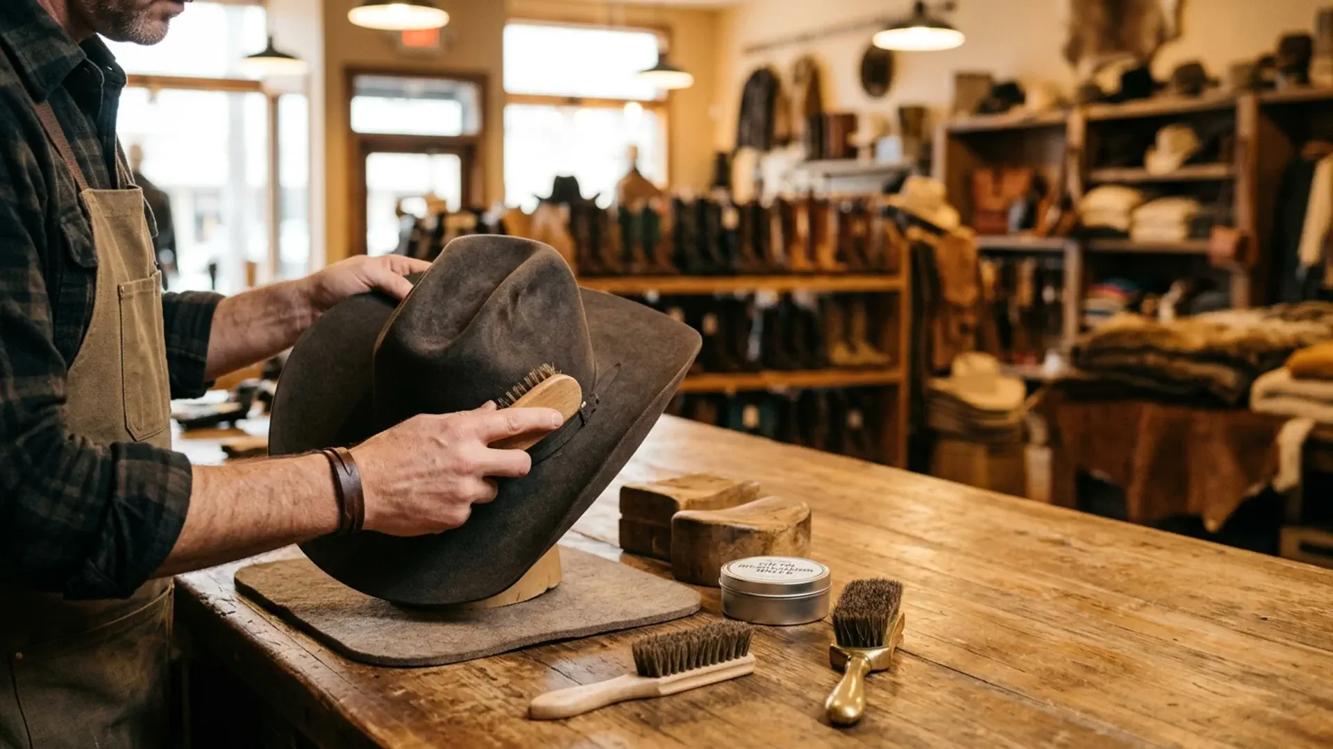 Hat Cleaning & Steaming
