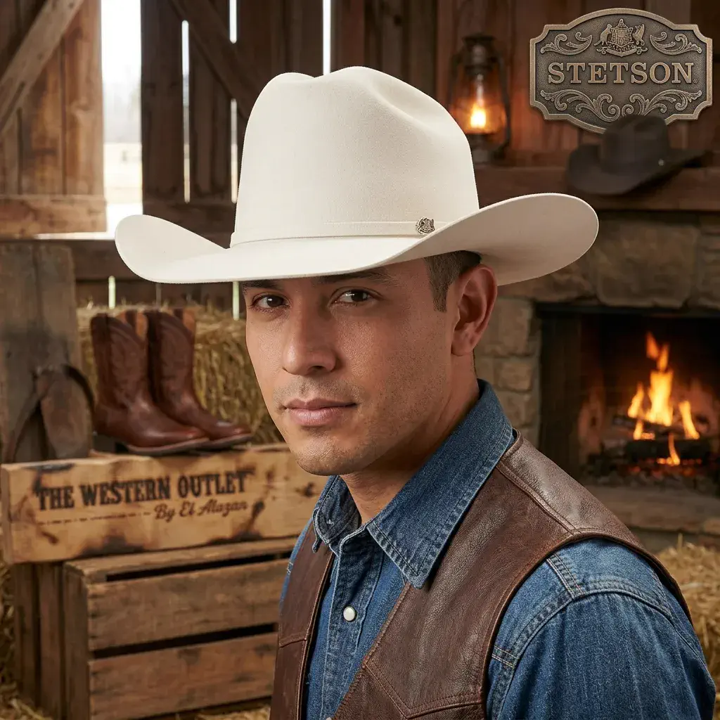 Authentic cowboy hats in premium felt and straw with professional custom shaping services